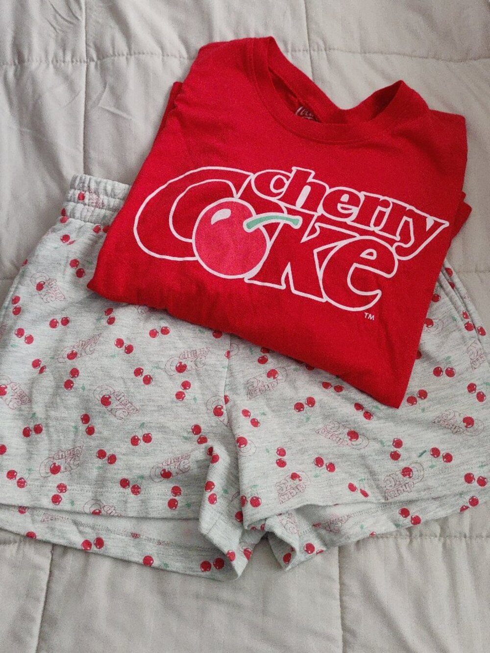 NWT Cherry Coke Pajama Set